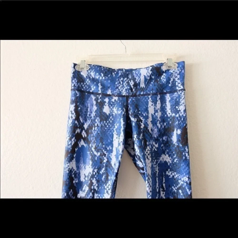 𝅺euc Alo Yoga airbrush python print leggings sz xs